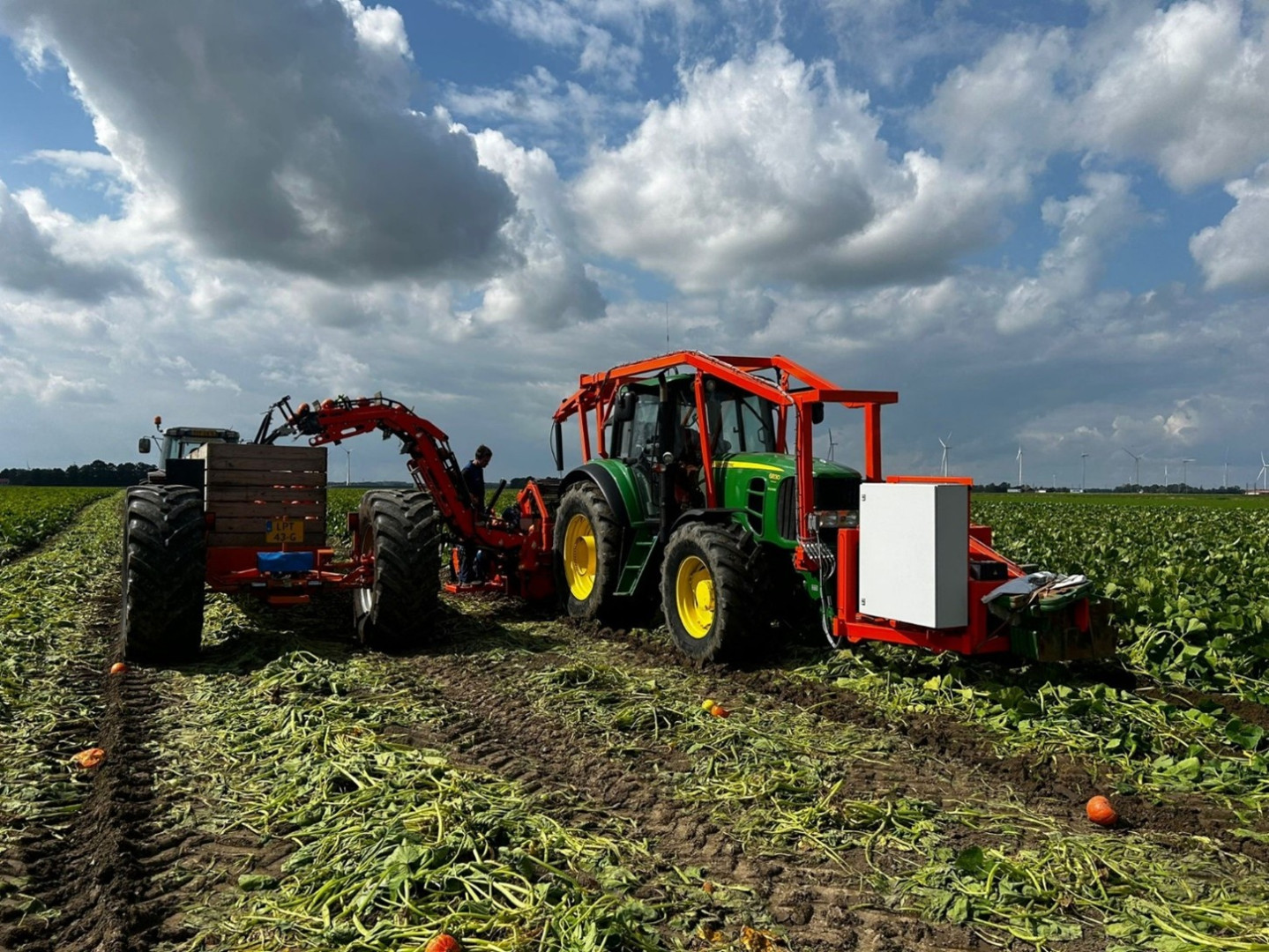 Hegro Pompoenoogstmachine PH02